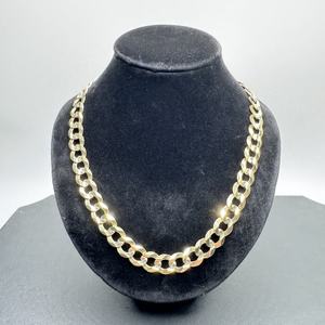 24in 14K Gold Cuban Chain Necklace        LS(334252) 