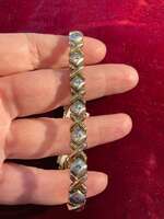 Yellow Gold Box Bracelet 8.7g/10kt 