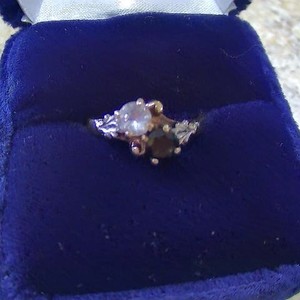 White Gold Class Ring 2.26g/10kt 