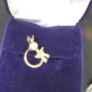 Yellow Gold Pendant 1.18g/14kt 
