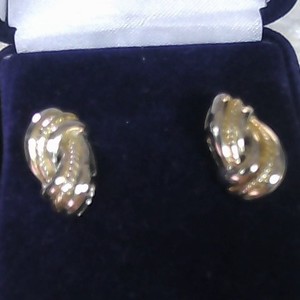 Yellow Gold Studs Earrings 10kt 2.6g 