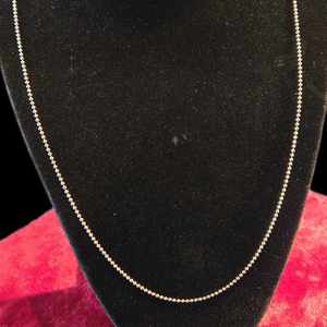 Silver Chain 3.63g/0.925% N7329 20" Bead