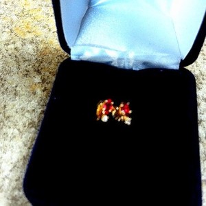 Yellow Gold Studs Earrings 0.81g/14kt 