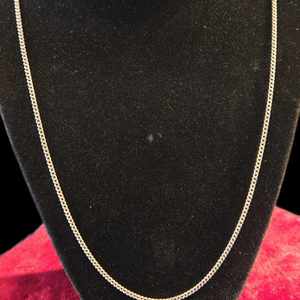 silver necklace 6g 