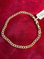 14k 4.38g bracelet curb  