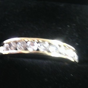 V-22 Yellow Gold Band Ring 3.3g/14kt 