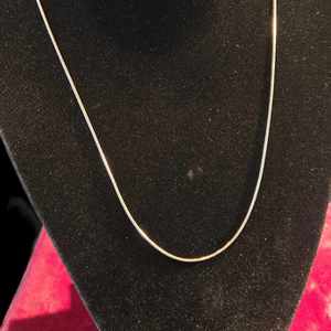 White Silver Box Chain 1g/0.925% 