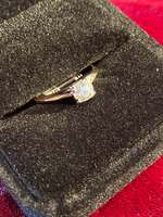 Size 6 Yellow Gold 0.25ct Diamond  Ring 1.47g/10kt 