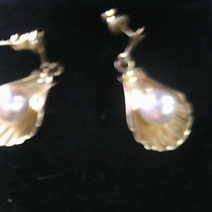 Yellow Gold Studs Earrings 4.61g/10kt 