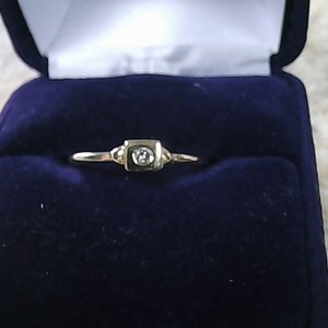 Yellow Gold Ring > 1.25g/14kt 