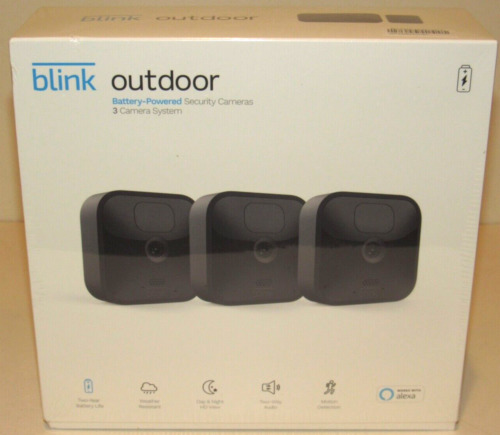 Blink Outdoor camera set  NEW
