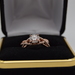  One carat total Diamond weight rose gold save big only 4700 sold new for over 8