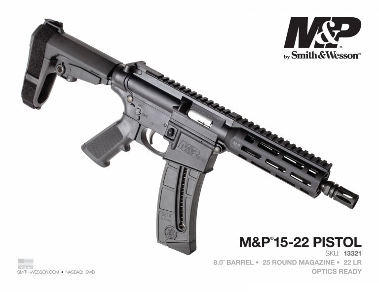 New Smith & Wesson 22 Cal. Model M&P15-22P