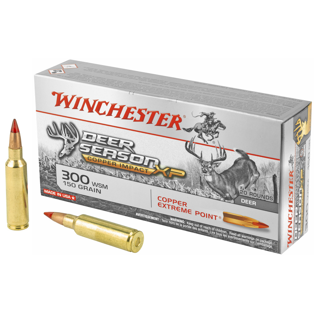 Winchester 300 WSM 159gr Copper XP