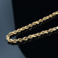  14k Rope Chain 19"