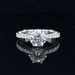  Stunning 18k GIA Certified Diamond Engagement Ring 2.30tdw 
