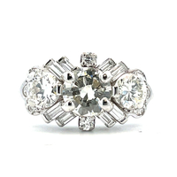  Gorgeous 18k Diamond Engagement Ring 2.00tdw